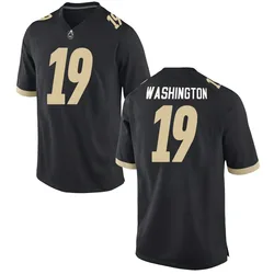 Men's Nike David Washington Purdue Boilermakers Replica Black Football Jersey