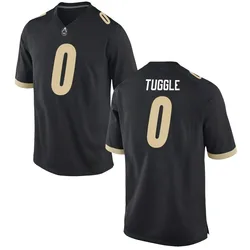 Men's Nike Nitro Tuggle Purdue Boilermakers Replica Black Football Jersey