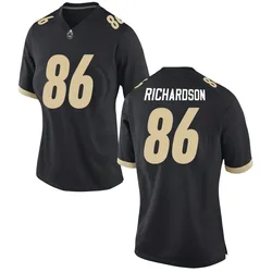 Women's Nike AJ Richardson Purdue Boilermakers Replica Black Football Jersey