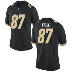 Women's Nike Adam Kidder Purdue Boilermakers Replica Black Football Jersey