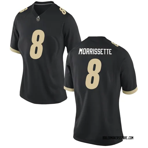 Women's Nike De'Nylon Morrissette Purdue Boilermakers Replica Black Football Jersey