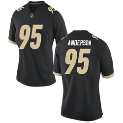 Women's Nike Joe Anderson Purdue Boilermakers Replica Black Football Jersey