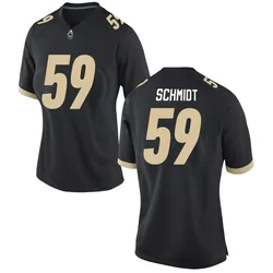 Women's Nike Justin Schmidt Purdue Boilermakers Replica Black Football Jersey