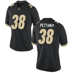 Women's Nike Luke Pettaway Purdue Boilermakers Replica Black Football Jersey
