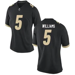 Women's Nike Luke Williams Purdue Boilermakers Replica Black Football Jersey