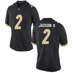 Women's Nike Michael Jackson III Purdue Boilermakers Replica Black Football Jersey