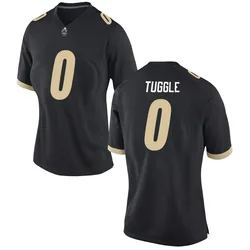 Women's Nike Nitro Tuggle Purdue Boilermakers Replica Black Football Jersey