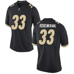 Women's Nike Quinn Rosenkranz Purdue Boilermakers Replica Black Football Jersey