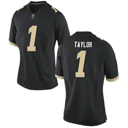 Women's Nike Reese Taylor Purdue Boilermakers Replica Black Football Jersey