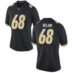 Women's Nike Sankeerth Veluri Purdue Boilermakers Replica Black Football Jersey