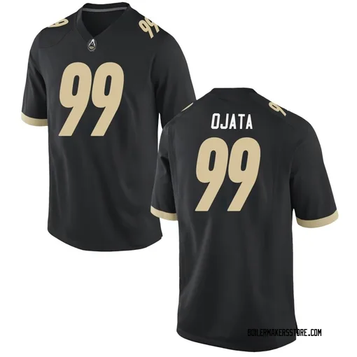 Youth Nike Jireh Ojata Purdue Boilermakers Replica Black Football Jersey