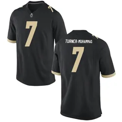 Youth Nike Salim Turner-Muhammad Purdue Boilermakers Replica Black Football Jersey