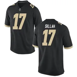 Youth Nike Shitta Sillah Purdue Boilermakers Replica Black Football Jersey