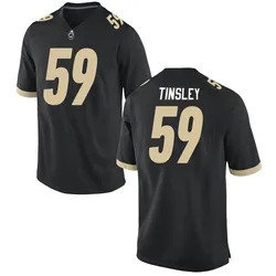 Youth Nike Thomas Tinsley Purdue Boilermakers Replica Black Football Jersey